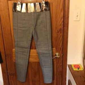 Balenciaga - thick wool blend skinny pants.
